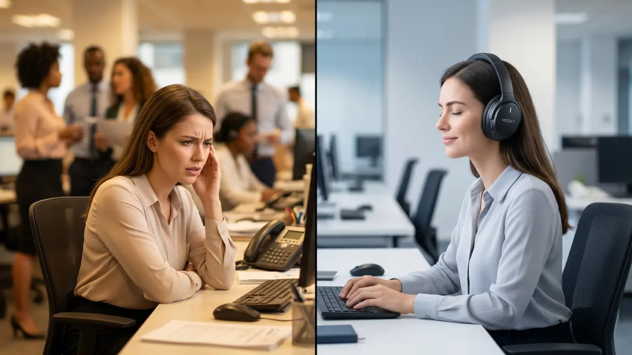 Headphone Over-Ear ANC ou Earbuds ANC: Qual Escolher para Trabalho e Estudo