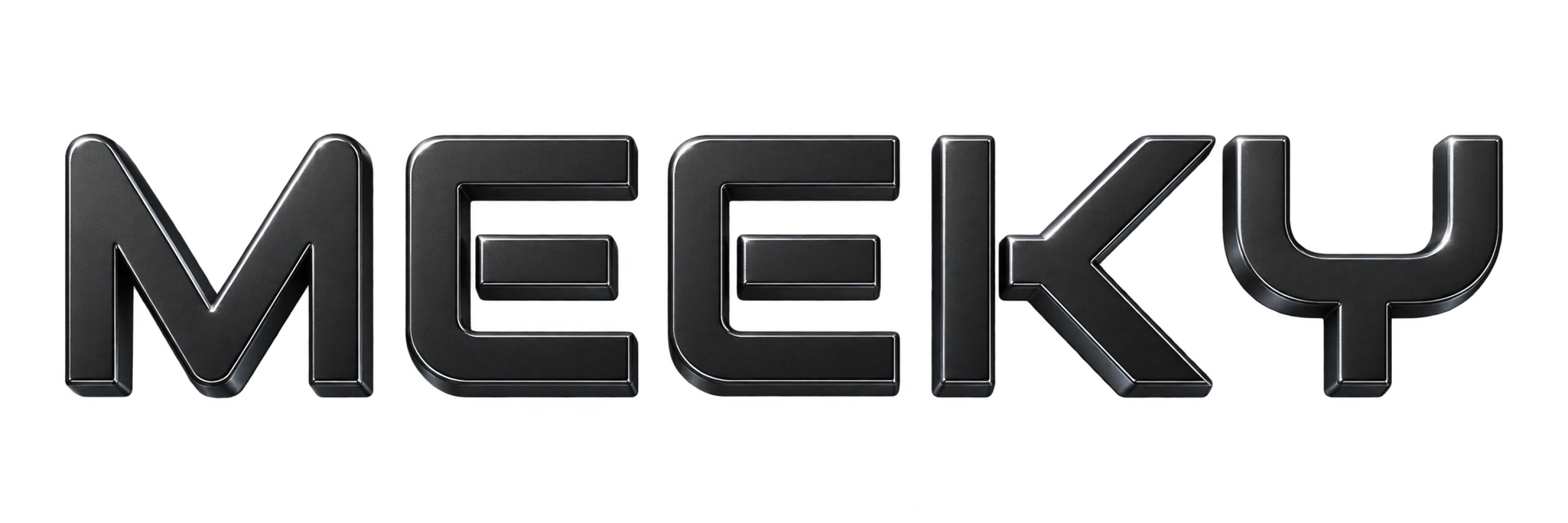 Logo MEEKY em 3D